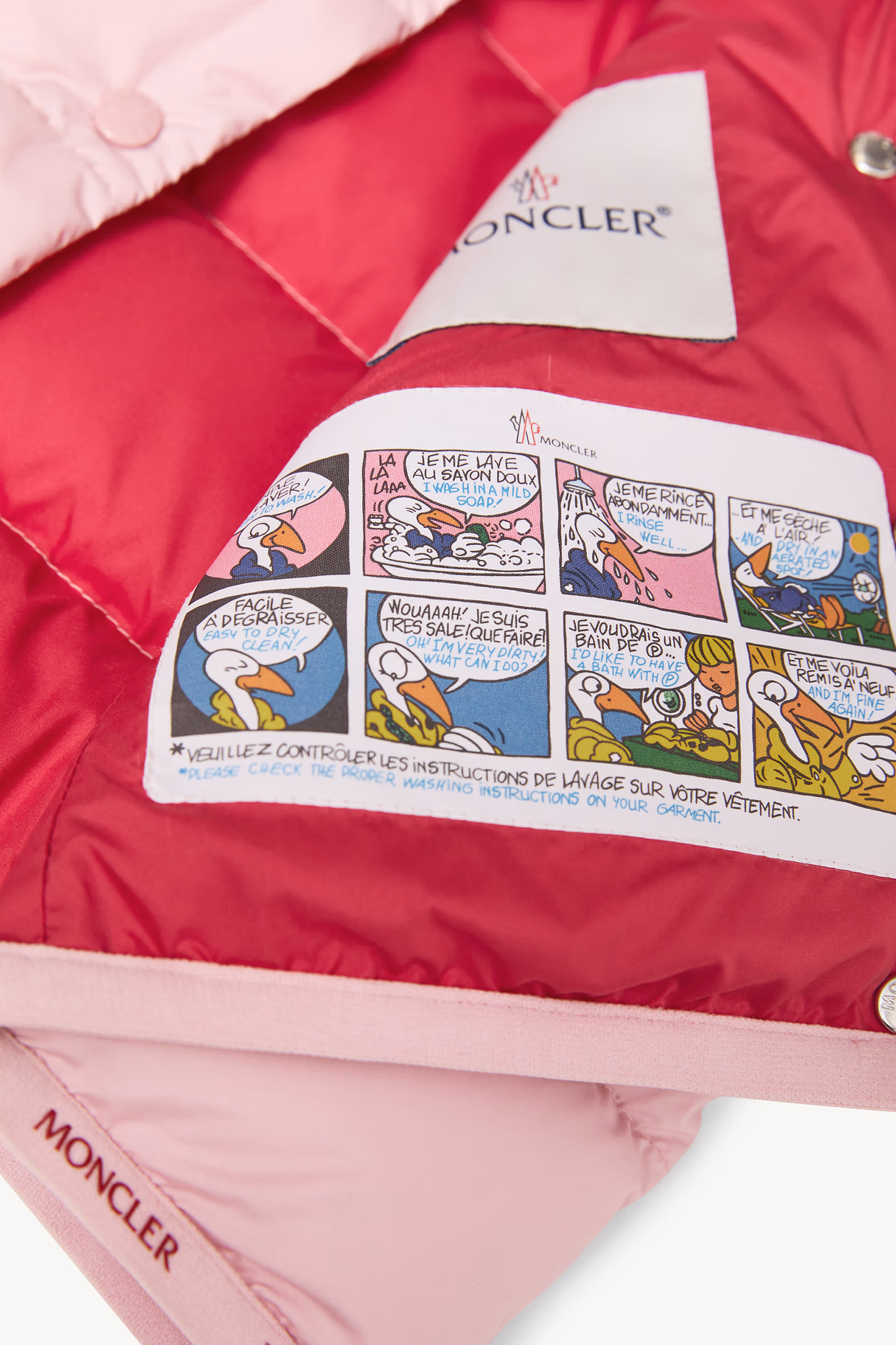 Badia Down Vest Girl Pink Moncler 5